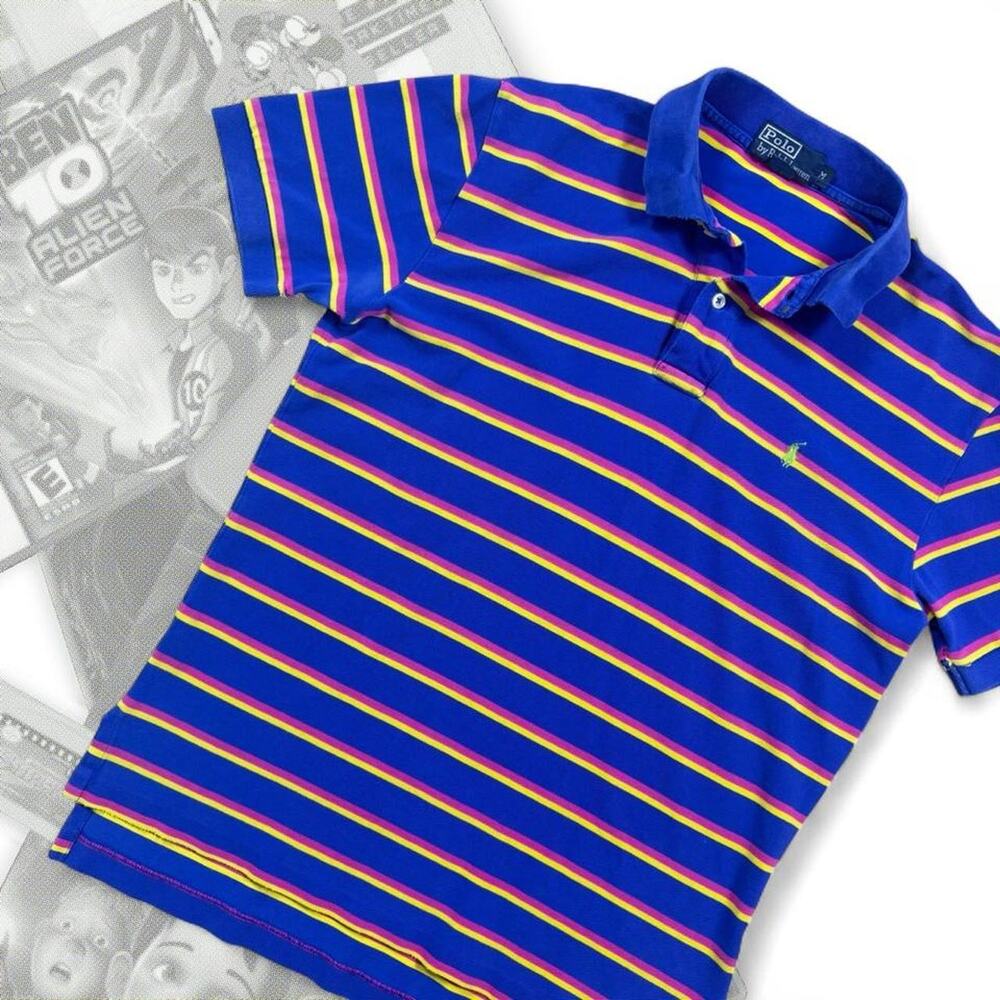 90’s Ralph Lauren Polo Lightly Distressed Short Sleeve Polo